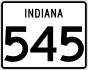 State Road 545 marker