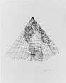 Isometric Systems in Isotropic Space-Map Projections, The Pyramid, By Agnes Denes, 1980.jpeg