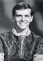 Portrait of Jack Nicholson in 1963.