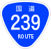 National Route 239 shield