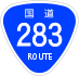 National Route 283 shield