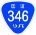 National Route 346 shield
