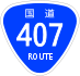 National Route 407 shield