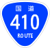 National Route 410 shield
