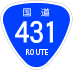 National Route 431 shield
