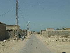 Picture of a street in Jiwani