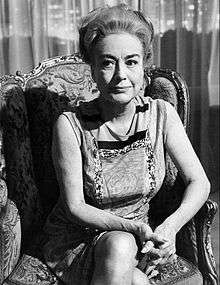 Joan Crawford in the telefilm that began the series, 1969.