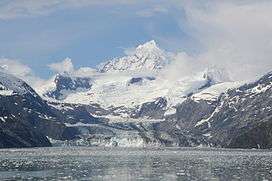 Johns Hopkins Glacier as seen from Glacier Bay