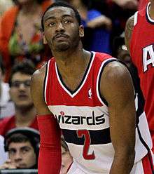 John Wall during a game for the Washington Wizards