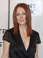 Photo of actress Julianne Moore at the 2008 Tribeca Film Festival.