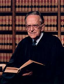 photograph of Justice Harry Blackmun