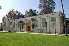 Kern County Chamber of Commerce Building from the west side.