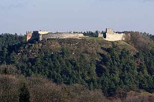 Photo of Kremenets Castle.