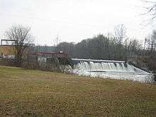 Dam at Caledonia, Michigan