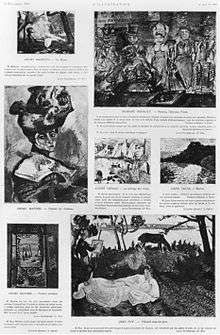 Press clipping, Les Fauves: Exhibition at the Salon d'Automne from 1905