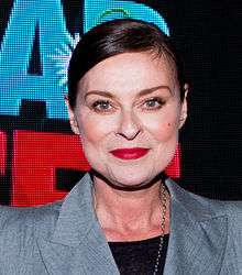 Lisa Stansfield (born 11 April 1966) is an English singer-songwriter and actress, at Sommarkrysset on Gröna Lund, Stockholm, 21 June 2014, 21:25:59
