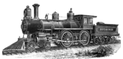 An 1890s locomotive.