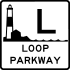 Loop Parkway marker