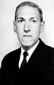 A photograph of H.P. Lovecraft