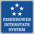  Eisenhower Interstate System sign