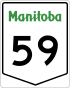 Manitoba Highway 59 shield