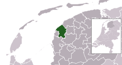 Location of Franekeradeel