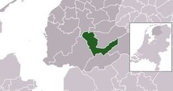 Location of Heerenveen