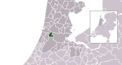 Location of Haarlemmerliede en Spaarnwoude