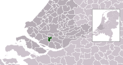 Location of Oud-Beijerland