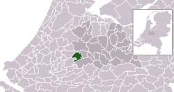 Location of Oudewater