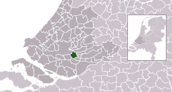 Location of Ridderkerk