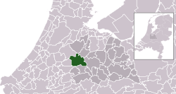 Location of Woerden