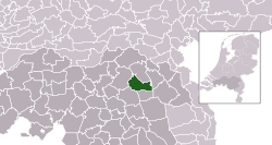Location of Uden