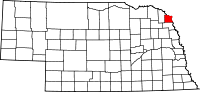 State map highlighting Dakota County