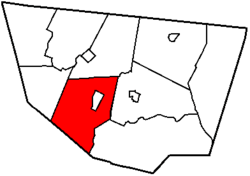 A medium size township in the northeast of the county