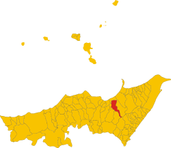 Rodì Milici within the Province of Messina