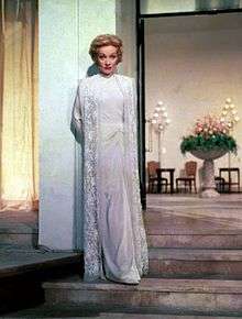 Marlene Dietrich in a Jean Louis Gown.