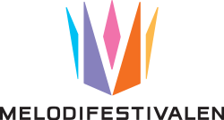 The first generic logo for Melodifestivalen, in use 2002–2010
