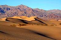 Mesquite Sand Dunes in Death Valley