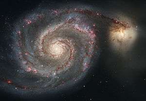 The Whirlpool galaxy