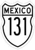 Federal Highway 131 shield