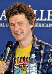 Photo of Michel Gondry at the 2012 Deauville Film Festival.