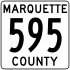 County Road 595  marker