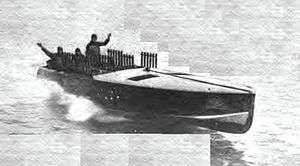 Miss America hydroplane driven by Gar Wood in 1921