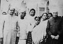 Sh. Jain with Jawahar Lal Nehru and Krishna Nayyar.