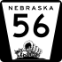 Nebraska Highway 56 marker