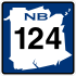 Route 124 shield