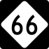 NC Highway 66 marker