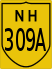 National Highway 309A marker