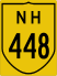 National Highway 448 marker